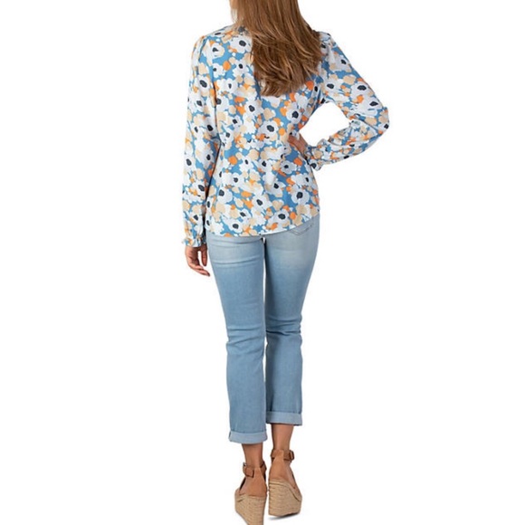 NWT $168 Joie Limited Edition Bohemian Floral Peasant Top - Picture 6 of 16
